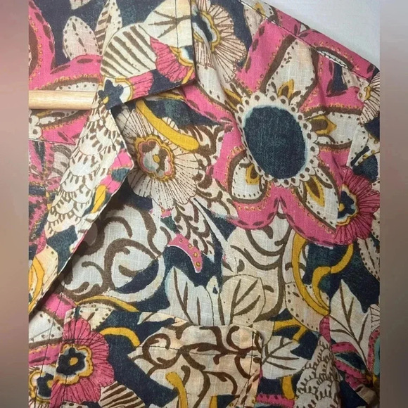 Anthropologie, Pilcro and the Letterpress Floral Button Down - Picture 5 of 6